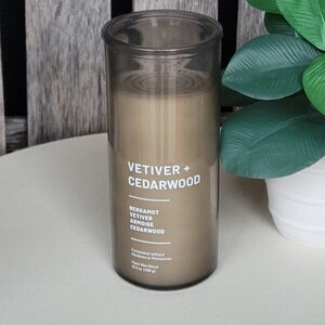 Threshold Vetiver + Cedarwood Candle - Tan